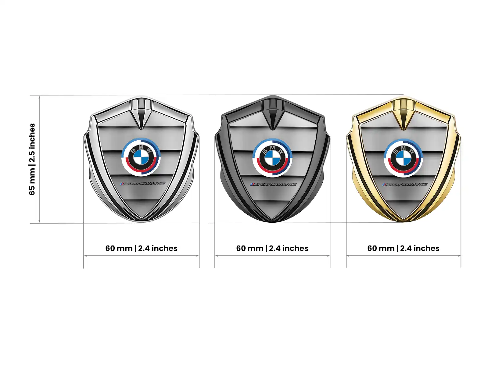 BMW Emblem Fender Abzeichen Anpassbar Pro Edition